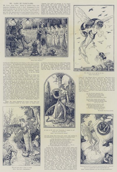 El Sr. Lang en el País de las Hadas de Henry Justice Ford